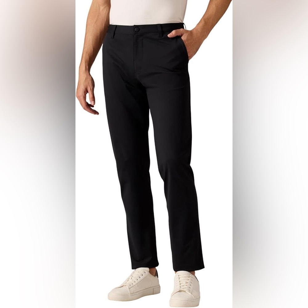 Rhone Commuter Pants 35 Black Stretch Dress Pants